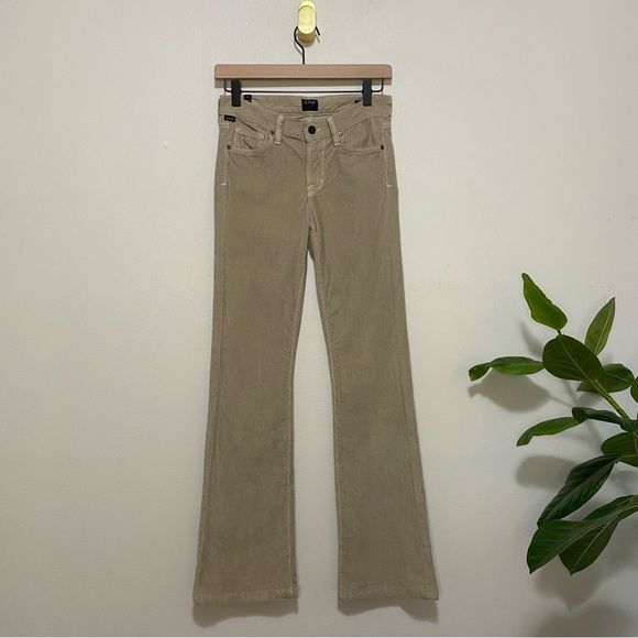 Citizens Of Humanity Pants - Citizens Of Humanity Tan Boot Cut Pants